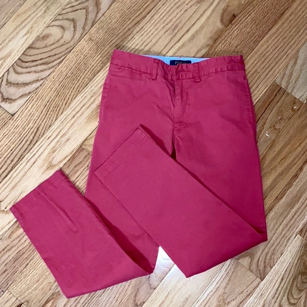 Ralph Lauren flat front skinny Chino Pants